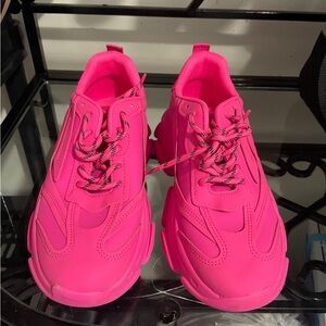 Steve Madden Pink Sneakers